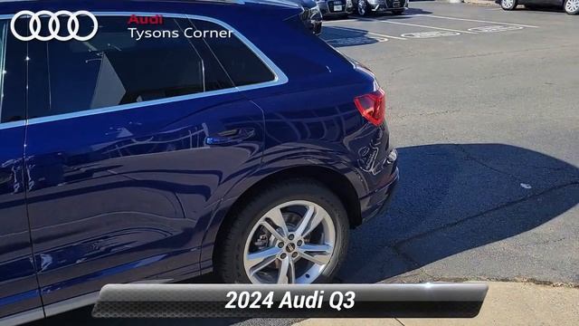 New 2024 Audi Q3 S line Premium, Vienna, VA 24A0178 смотреть онлайн