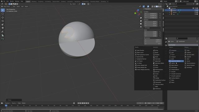[2.93] Blender Tutorial: How to Wrap Objects Around Other Objects смотреть онлайн