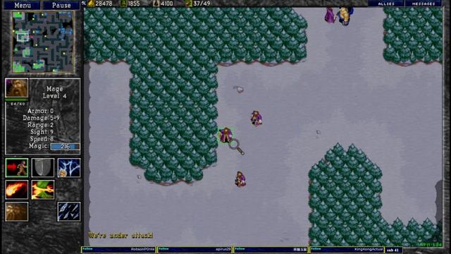 Warcraft 2 No way out of this maze 1v1 u8t3io3p vs dj_boss смотреть онлайн