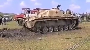 Подъем немецкой САУ StuG 40 Как новыи!!!