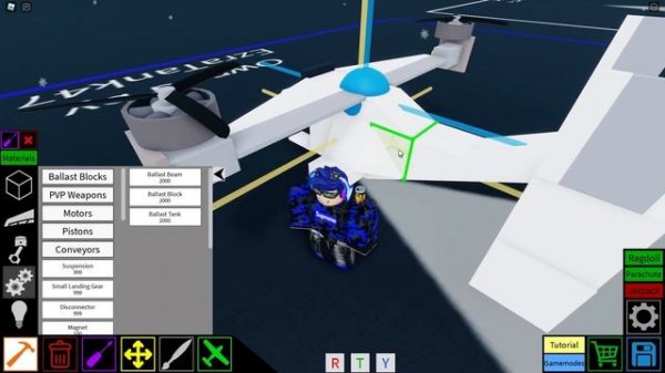 HoverPlane Tutorial | Heli + Plane  | Plane Crazy Roblox