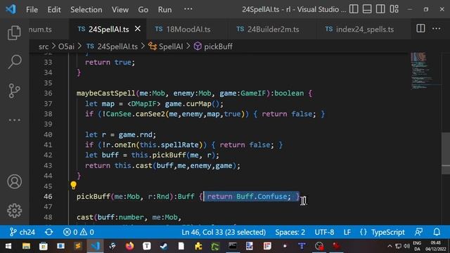 Make a roguelike chapter24, debuff monster spells, part 1 смотреть онлайн