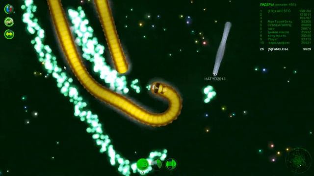 Wormax.io//Лучше моменты//Fabolose