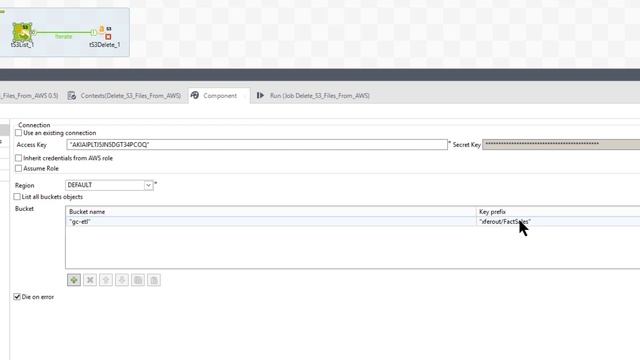 Clean up and Save Space on AWS S3 Storage - Talend-Deleting S3 File(s) - Hands On Easy Demo! смотреть онлайн