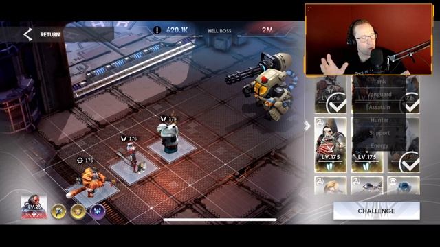 How To Beat Hell Boss in the Rise of Heroes Game Mode w/ a 900k Team | Eternal Evolution смотреть онлайн