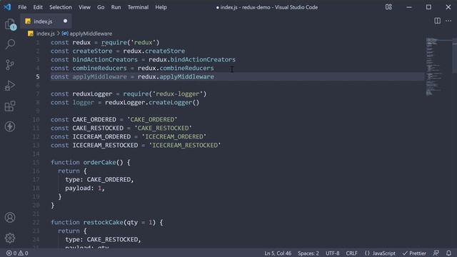 Redux Toolkit Tutorial - 14 - Middleware смотреть онлайн