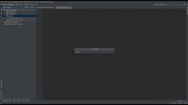 Поднимаем Frontend и backend в Docker контейнерах