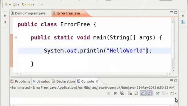 6 Errors and Debugging in Eclipse Tamil смотреть онлайн