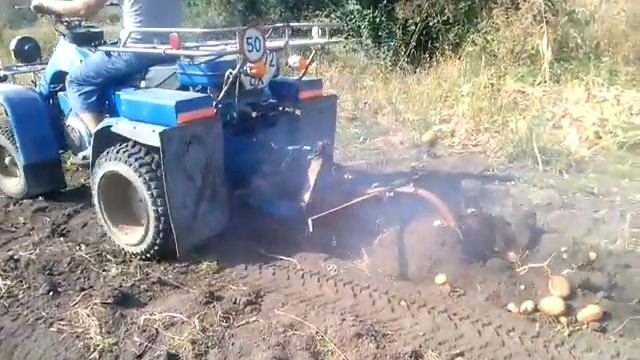 квадроцыкл zim 350 копач смотреть онлайн