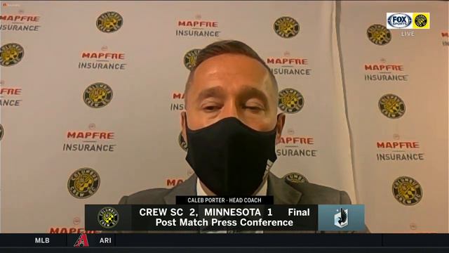 Caleb Porter has a lot of love for his attack after a 2-1 Columbus win over Minnesota смотреть онлайн