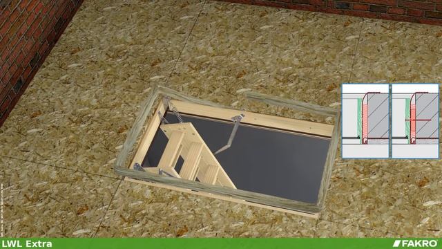 FAKRO Loft Ladders - LWL Extra