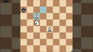 Мат слоном и конем