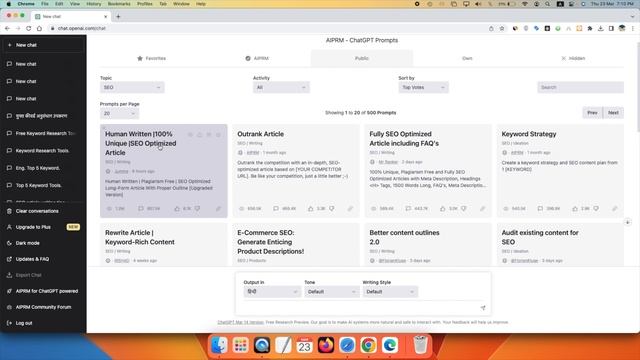 ChatGPT Chrome Extension For Unique SEO Article (2023) | @technovedant смотреть онлайн