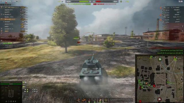 #worldoftanks. Lorraine 155 mle. 51. Гребаные #ЛБЗ. САУ-13. Совместные действия. (на Об.260) смотреть онлайн