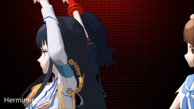 MMD - Ryuko, Mako and Satsuki - Hey Mama {Kill La Kill} смотреть онлайн