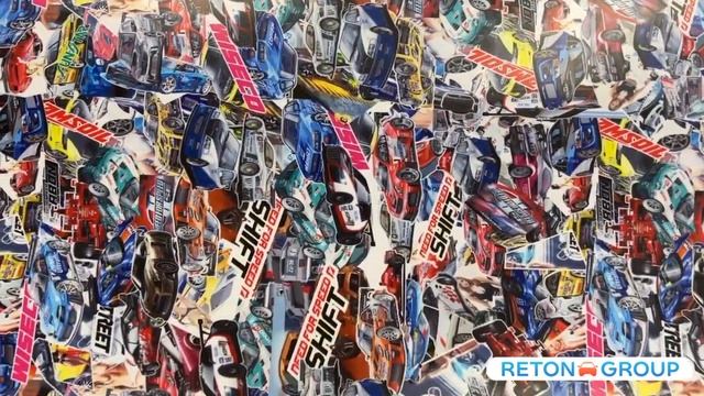 Виниловая плёнка матовая: стикербомбинг 04 Reton Group / винил на авто / пленка для мебели смотреть онлайн