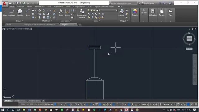 Como dibujar "Foco de luz" Autocad 2010/18 смотреть онлайн