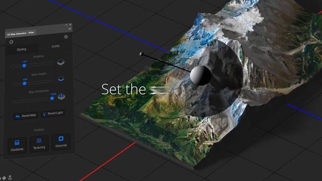 3D Map Generator - Atlas - Photoshop Plugin смотреть онлайн