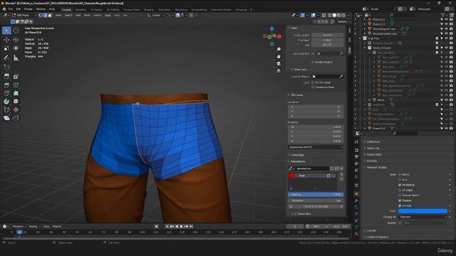 96. Pants Retopology