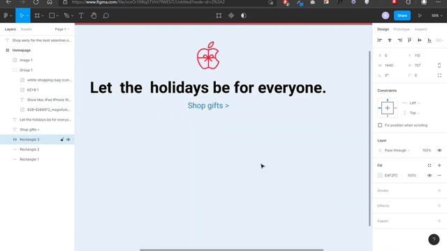 Membuat UI Design Website Apple Menggunakan Figma смотреть онлайн