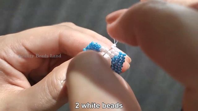 Diy how to make seed bead earrings with beaded pendants, tutorial of double brick stitch earrings смотреть онлайн