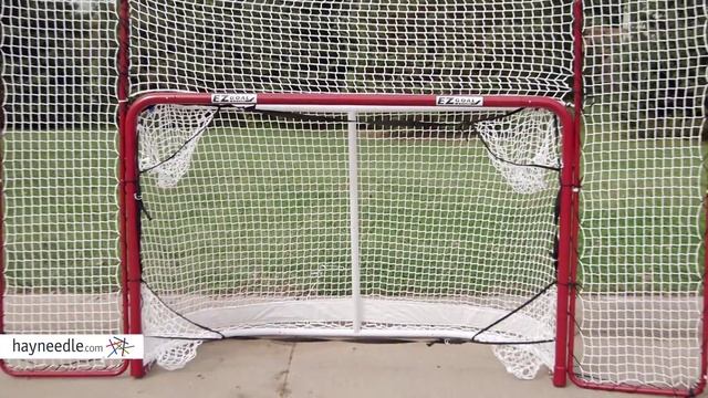 EZ Goal Steel Folding Hockey Goal with Backstop & Targets - Product Review Video смотреть онлайн