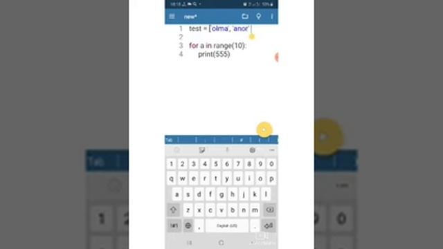 7. Pydroid. Python da sikllar bilan tanishish. смотреть онлайн