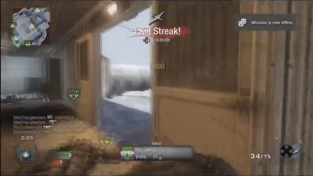 Call of Duty: Black Ops - Two Cross Map Tomahawks in a Row смотреть онлайн