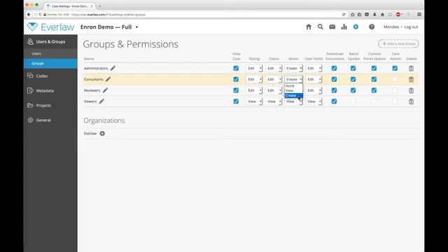 [Case Admin] User Groups and Organizations смотреть онлайн