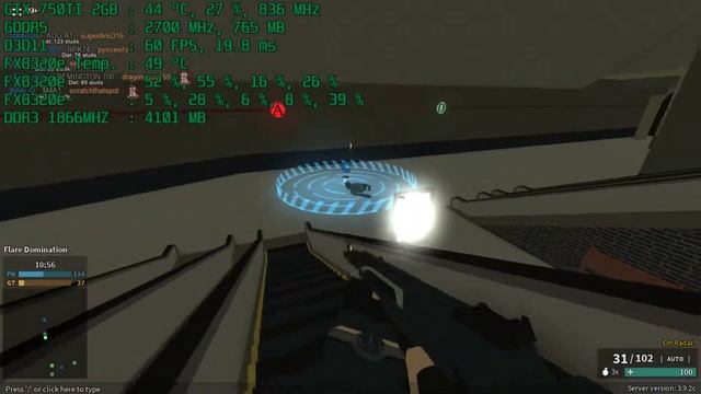 ROBLOX Phantom Forces Geforce GTX 750 Ti AMD FX 8320E 3.2 GHZ (R.O.C.C.) смотреть онлайн