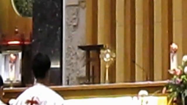 Tantum Ergo Pujian kpd Sakramen Mahakudus. Misa HR Hati Yesus Yg Mahakudus di Palembang. смотреть онлайн