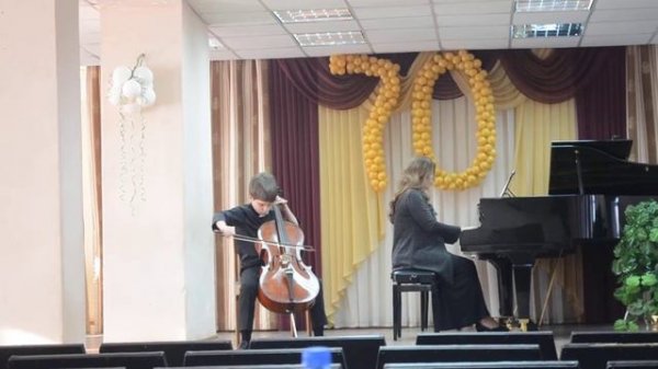 Ж. Бреваль, Концерт N2, 1 часть.