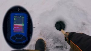 Практик 8. Как эхолот видит очень маленькую мормышку и рыбу