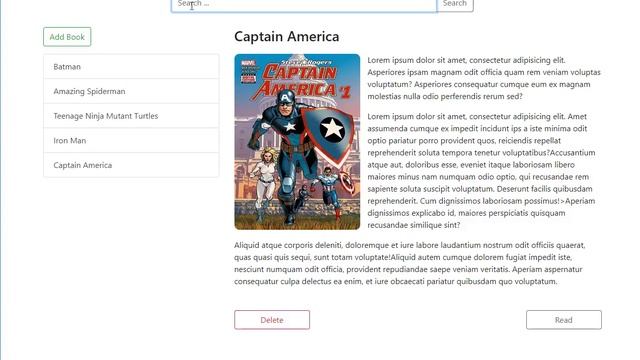 Comic Book - A react app смотреть онлайн