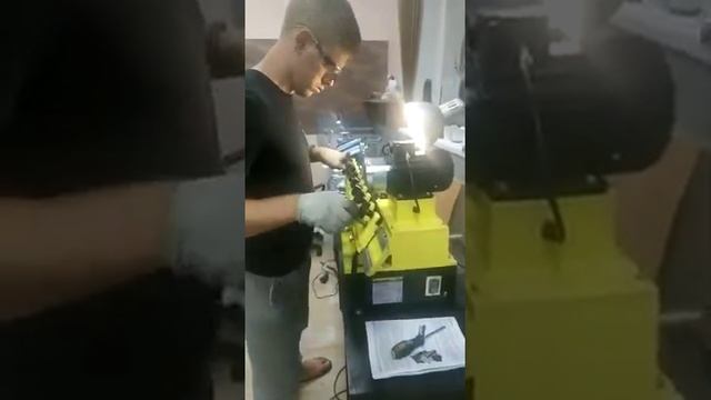 Заточка ножей фуганка и рейсмуса на профессиональном станке в студии заточки"Сталь". смотреть онлайн
