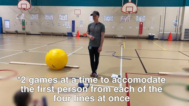 Field Day Games in PE | The Balance Ball Battle | смотреть онлайн
