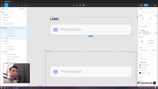 3.6 MEMBUAT COMPONENT DAN VARIANS DI FIGMA PART 2 - MEMBUAT PLACEHORDER смотреть онлайн