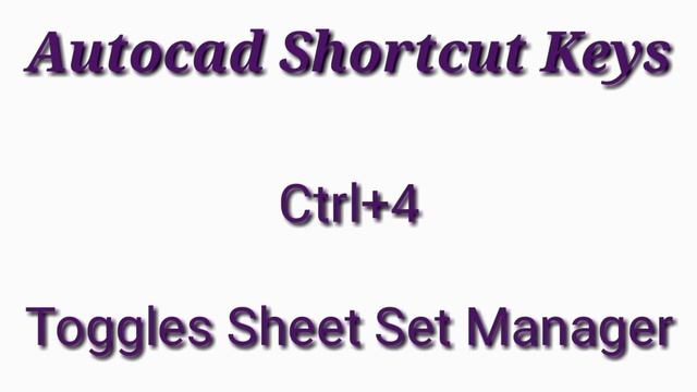 AutoCAD Shortcut Keys | Prithivi Anand смотреть онлайн