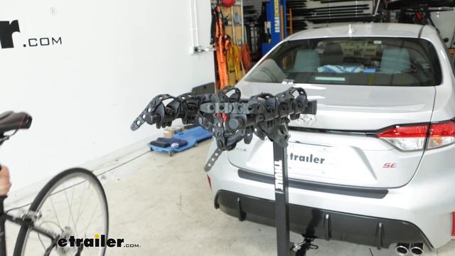 Etrailer | Thule Hitching Post Pro Hitch Bike Racks Review - 2023 Toyota Corolla