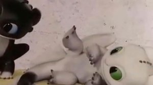 Дети беззубика и дневной фурии. Ночные сияния
