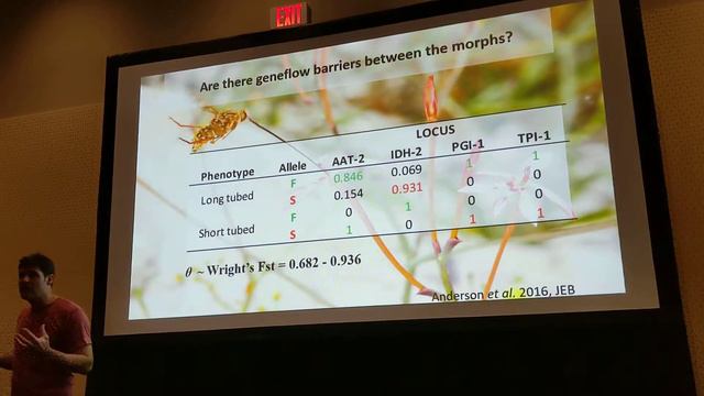 Anderson: Intraspecific divergence in floral tube length promotes asymetric pollen movement смотреть онлайн