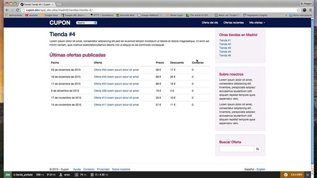 Proyecto CUPON Symfony 2.8 + Bootstrap смотреть онлайн