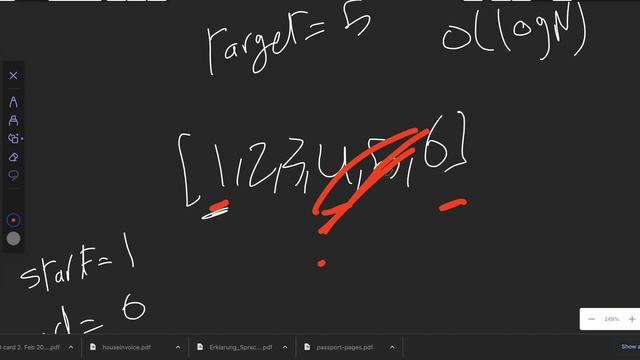 Leetcode | Easy | 704. Binary Search | Time complexity: O(log n) | Javascript смотреть онлайн