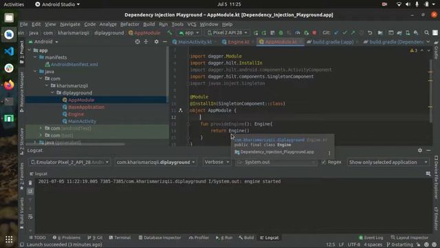 Tutorial Dependency Injection dengan Dagger Hilt untuk Android Pemula смотреть онлайн