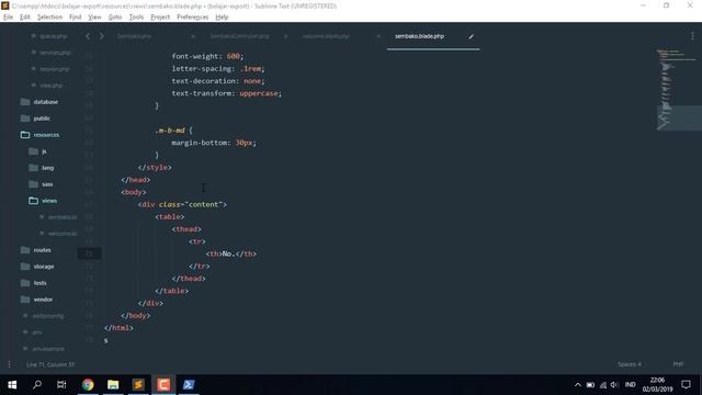Tutorial Export Laporan ke Excel dan PDF dari View Laravel Part I - Bahasa Indonesia смотреть онлайн