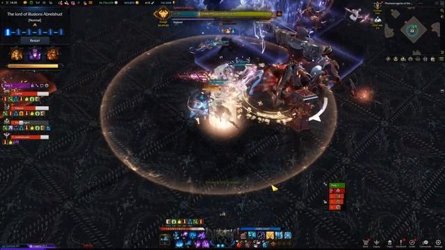 Lost Ark 1490 Destroyer Gravity Training Brelshaza P1 Normal Mode смотреть онлайн
