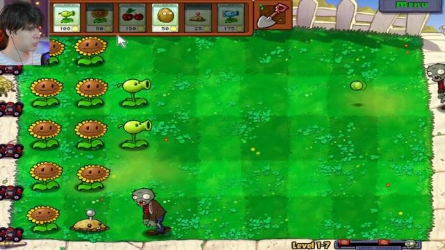 ПЫТАЮСЬ ОТВЛЕЧЬСЯ В РАСТЕНИЯ ПРОТИВ ЗОМБИ ➲ Plants Vs. Zombies