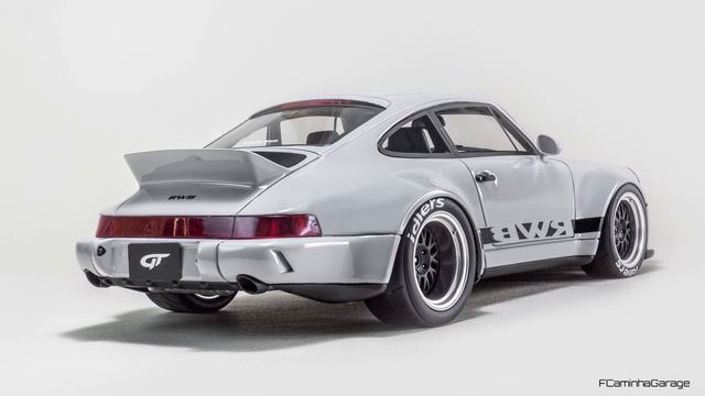 Porsche 911 Type 964 RWB Duck Tail - FcaminhaGarage 1/18 Model смотреть онлайн