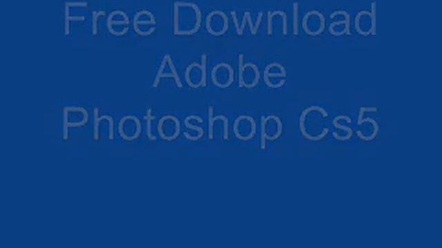 free adobe photoshop cs5 download смотреть онлайн