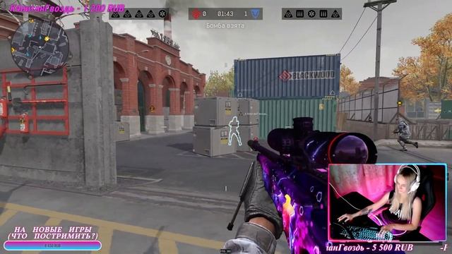 Warface с Алиной. Обновление "Истоки".Играю с подписчиками. смотреть онлайн